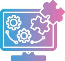 Integration Business App Graphic vector