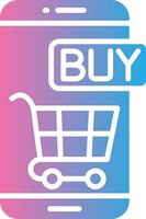 Online Store Stylized Flat Drawing vector
