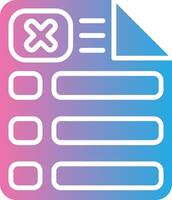 Rejected Bright Tone Visual vector