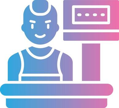 Scale Outlined Frame Object vector