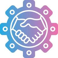 CRM UX Focused Shape vector
