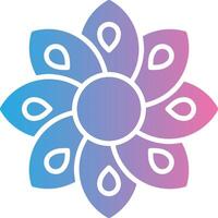Dahlia Handcrafted UI Symbol vector