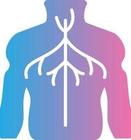 Nerves 3D Interface Shape vector