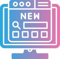 New Features Web Style Graphic vector