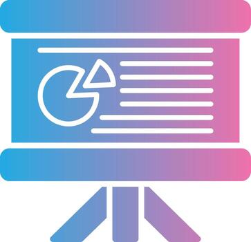 presentación web estilo gráfico vector