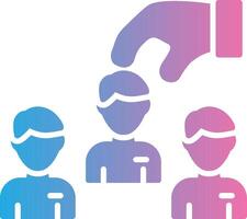 Recruitment Digital Tech Element vector