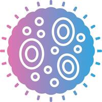 Bacteria Wireframe App Design vector