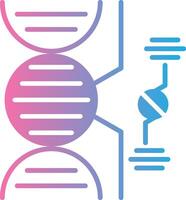 Dna App-Based UI Graphic vector