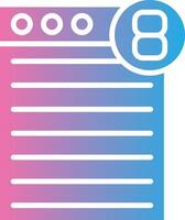 Note Interactive Symbol vector
