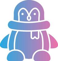 Penguin Vibrant Visual Object vector