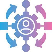 Adaptable Sleek Visual Mark vector