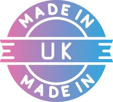 Made In Uk Digital App Concept vector