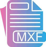 MXF Flat UI Form vector