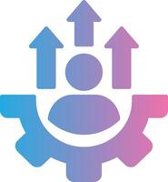 Personal Growth Smooth UI Symbol vector