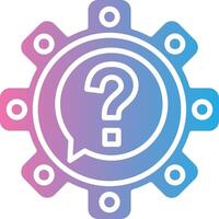 Question Hand-Drawn Sketch Symbol vector