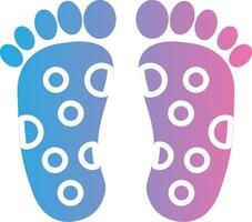 Reflexology User Interface Mark vector