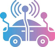 Smart Car Clean UI Concept vector
