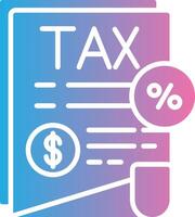 Taxation Modern Tech Object vector