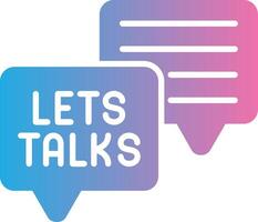 Lets Talk Modern Tech Object vector