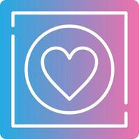 Love Thin Line Element vector