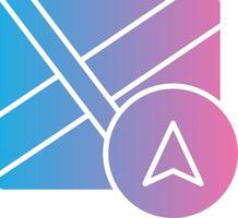 Navigator Abstract UI Visual vector