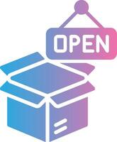 Open Interface Line Graphic vector