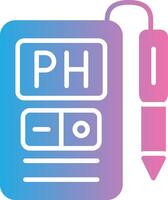 Ph Meter Minimal Graphic Visual vector
