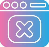 Rejected Modern Tech Object vector