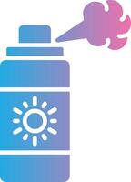 Spray 3D Rendered Symbol vector