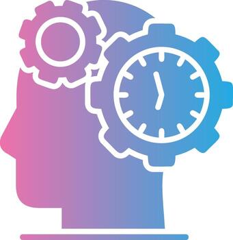 Time Management Modern Tech Object vector