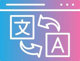 Translation Minimal Graphic Visual vector