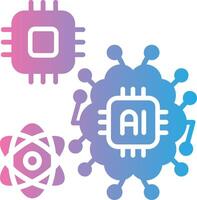 Brain Wireframe App Design vector