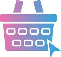 Cart Interactive Symbol vector