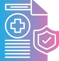 Health Insurance Subtle UI Graphic vector