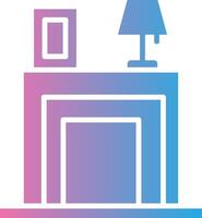 Nesting Gradient Color Form vector