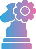 Strategy Development Digital Tech Element vector