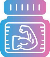 Supplements Color Enhanced Graphic vector