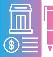 Agreement Minimal Design Badge vector