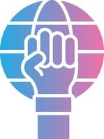 Civil Rights Vibrant Visual Object vector