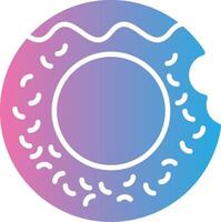 Doughnut Handcrafted UI Symbol vector