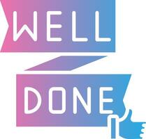 Well Done Smooth UI Symbol vector