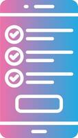 Checklist Elegant Flat Illustration vector