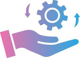Change Management Sharp Line Mark vector