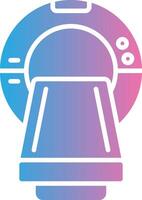 Mri Outlined Line Artwork vector