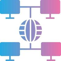 networking Vibrant Visual Object vector