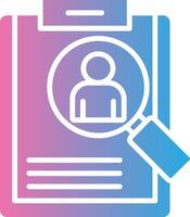 Recruitment Wireframe App Design vector