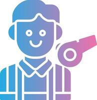 Referee Vibrant Visual Object vector