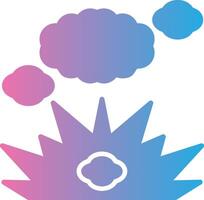 Blast Sleek Visual Mark vector