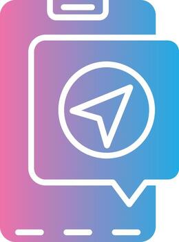 dm sólido llenar símbolo vector