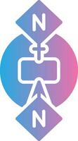 One To Many Business App Graphic vector
